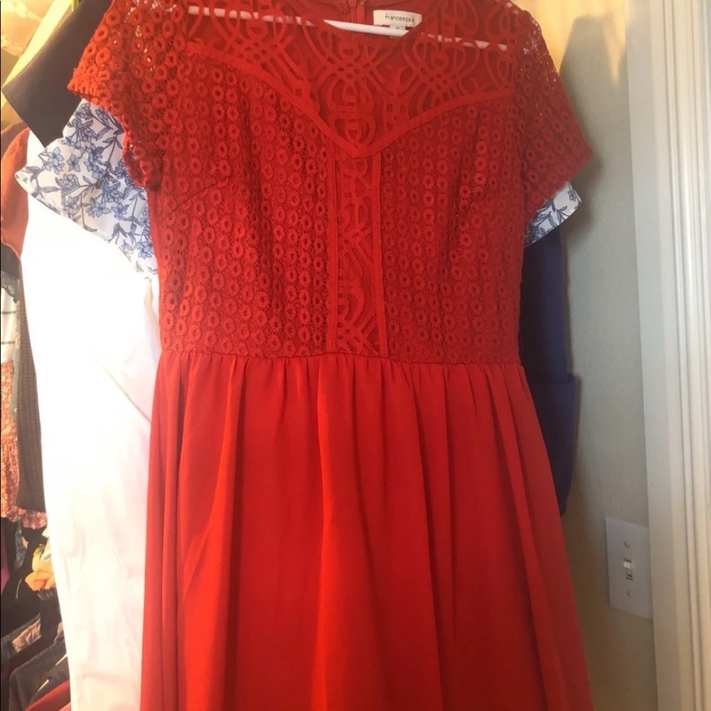 Red dress